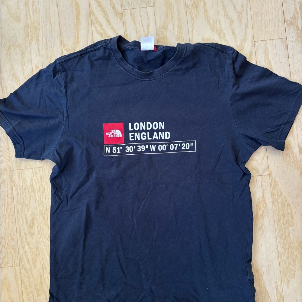 North Face Men’s Navy Coordinates Tee